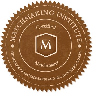 Matchmaking Institute — Certified Matchmaker seal